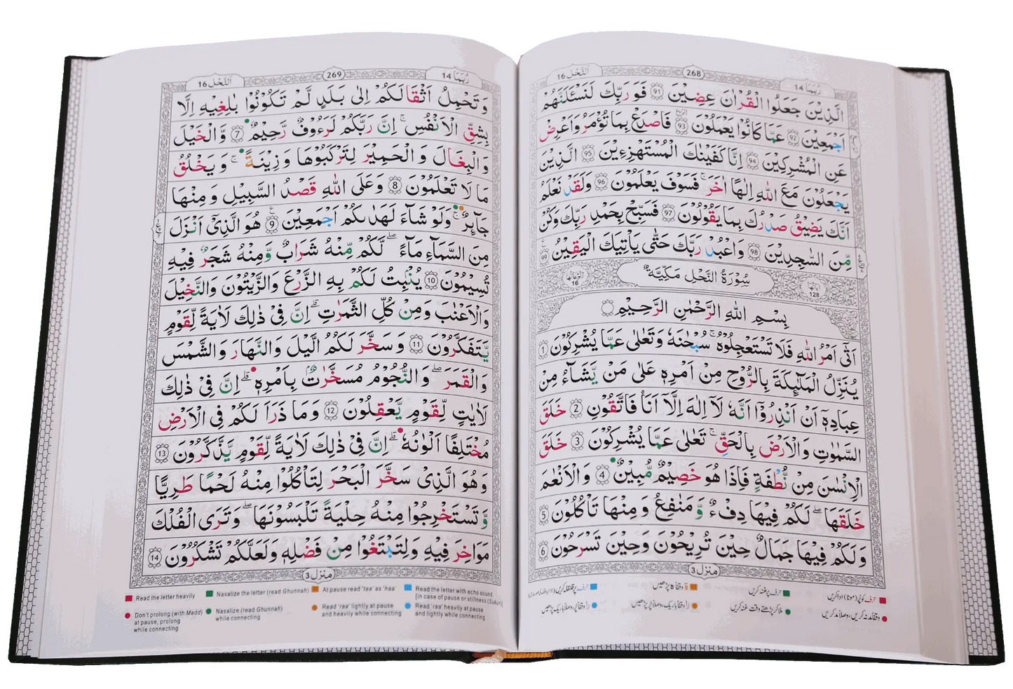 Tajweedi Quran English and Urdu (15 Lines)