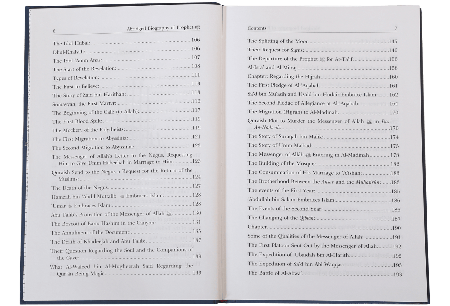 Abridged biography of prophet Muhammad (PBUH)