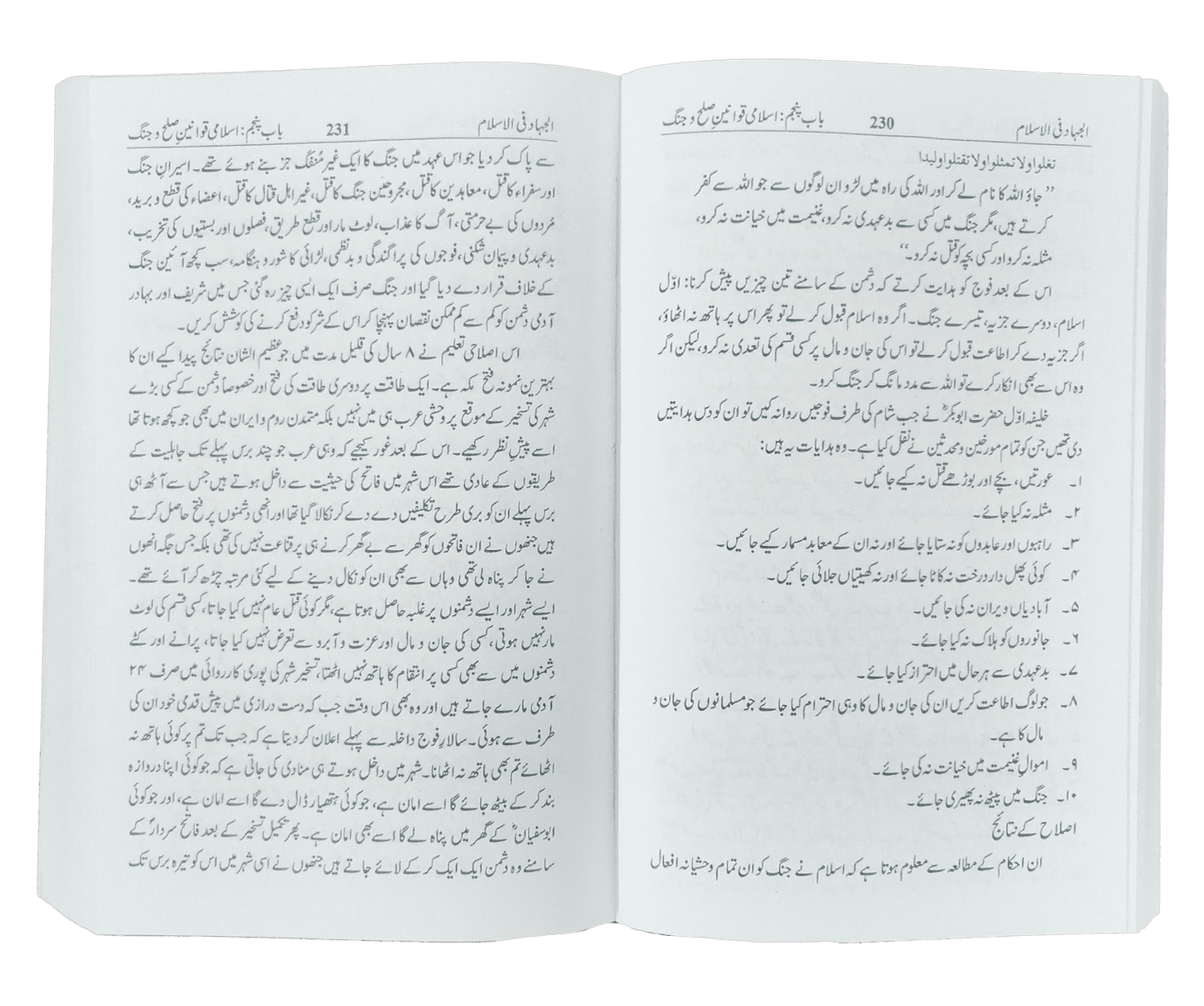 Al Jihad fil Islam (Card Cover)