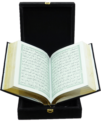 Al Quran Al Kareem - (Velvet Gift Packing)