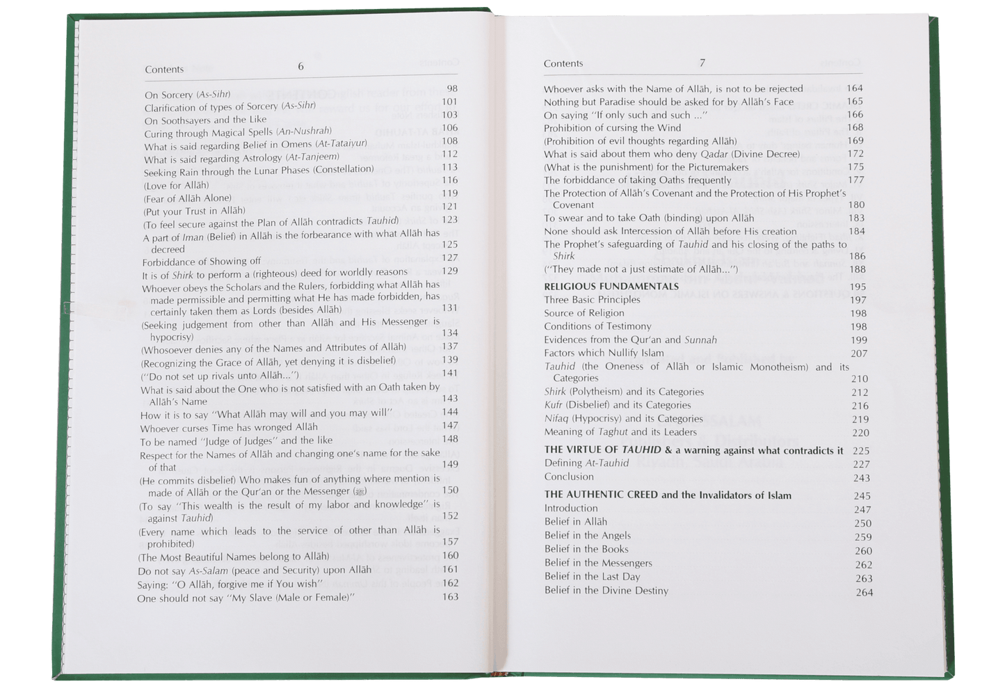 Concise Collections of Creed and Tauhid