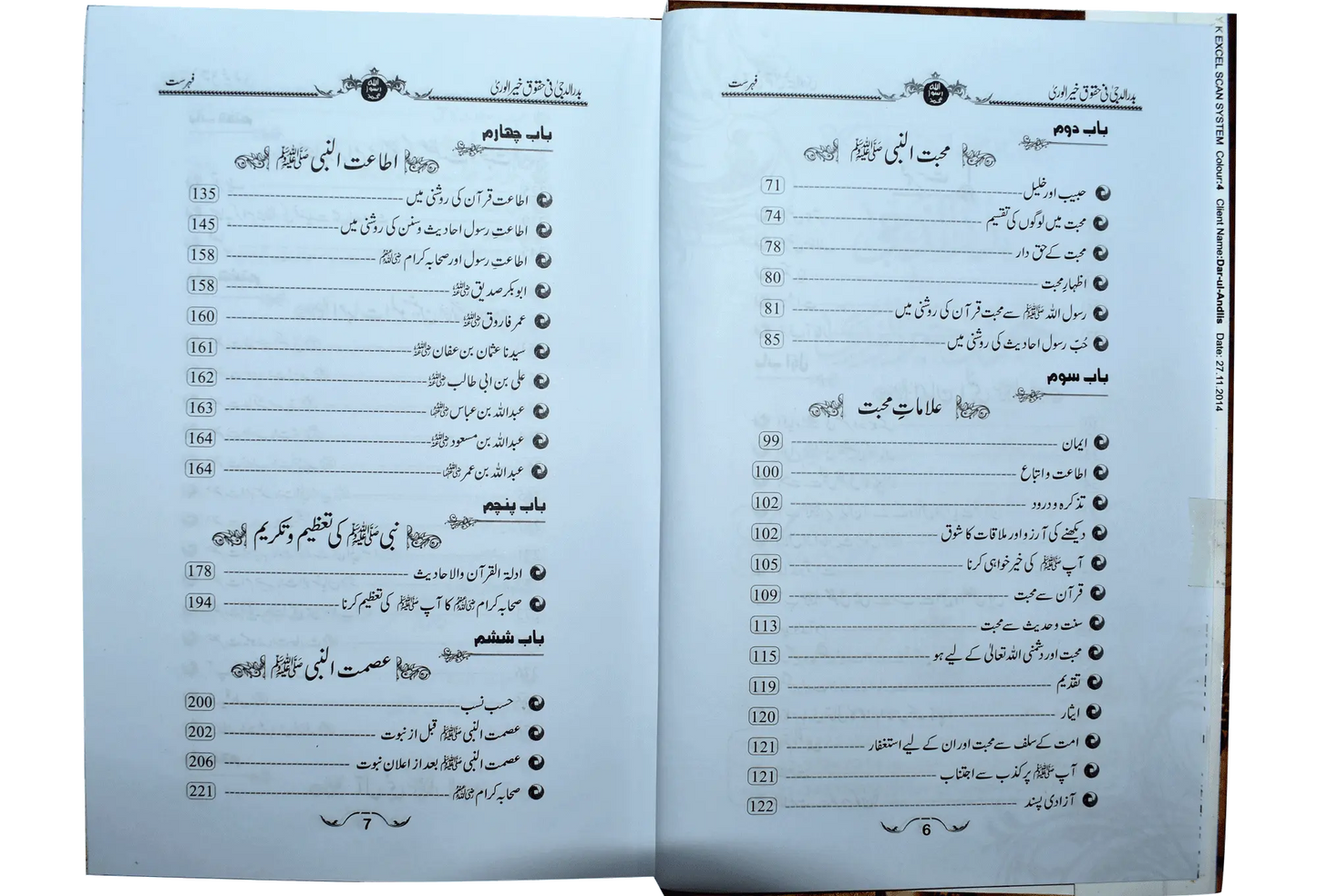 Badr Ul Duja Fi Haqooq Khair Ul Wara 