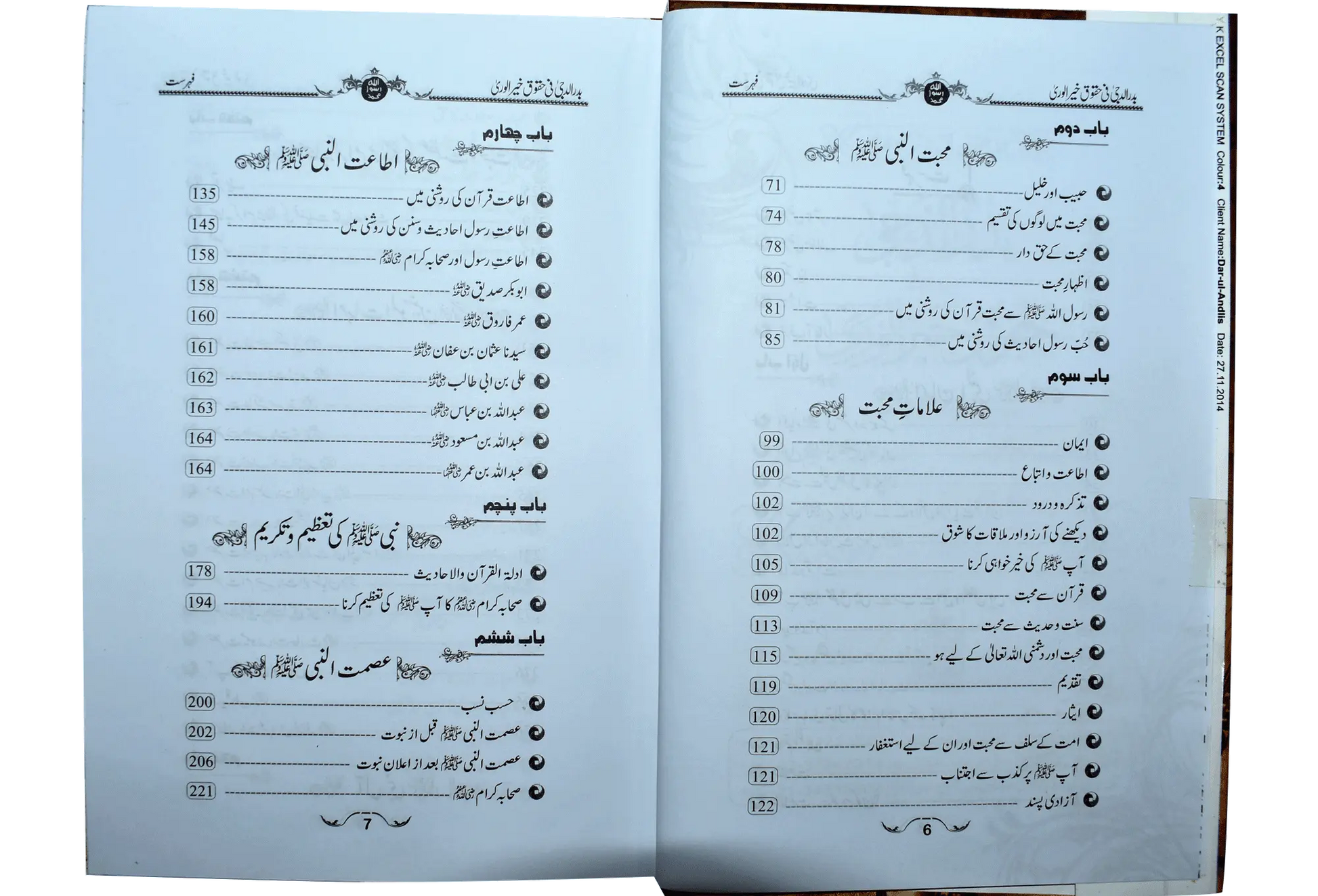 Badr Ul Duja Fi Haqooq Khair Ul Wara 