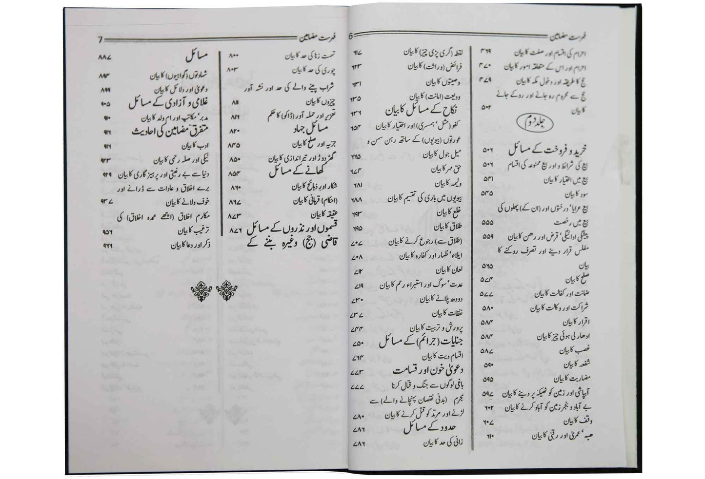 Balughul Maraam - Urdu Leather Binding (2 Vol set - Imported)