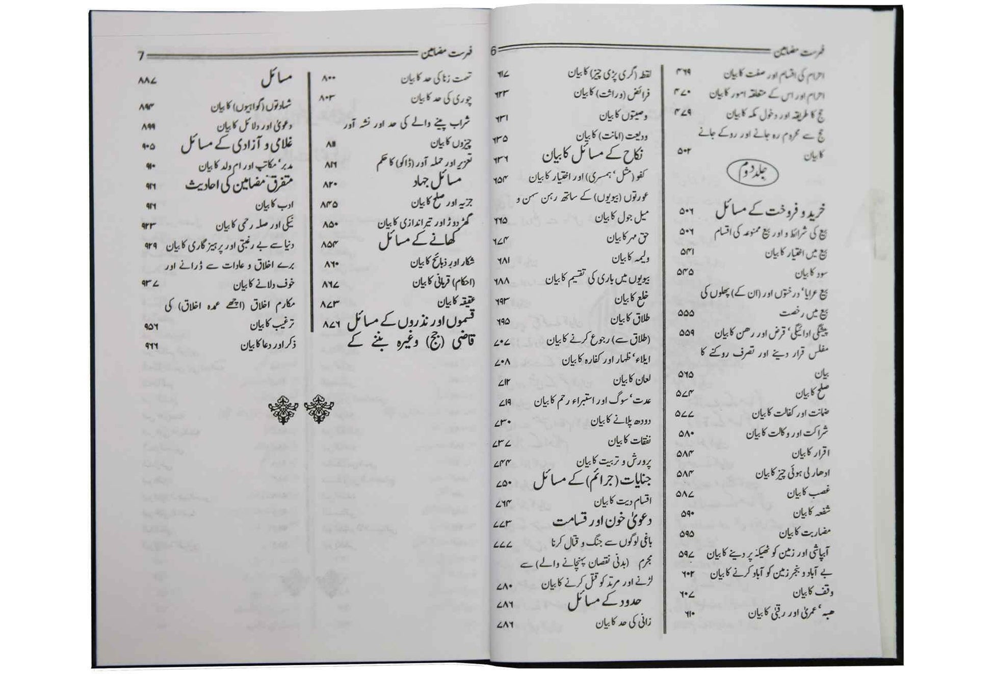 Balughul Maraam - Urdu Leather Binding (2 Vol set - Imported)