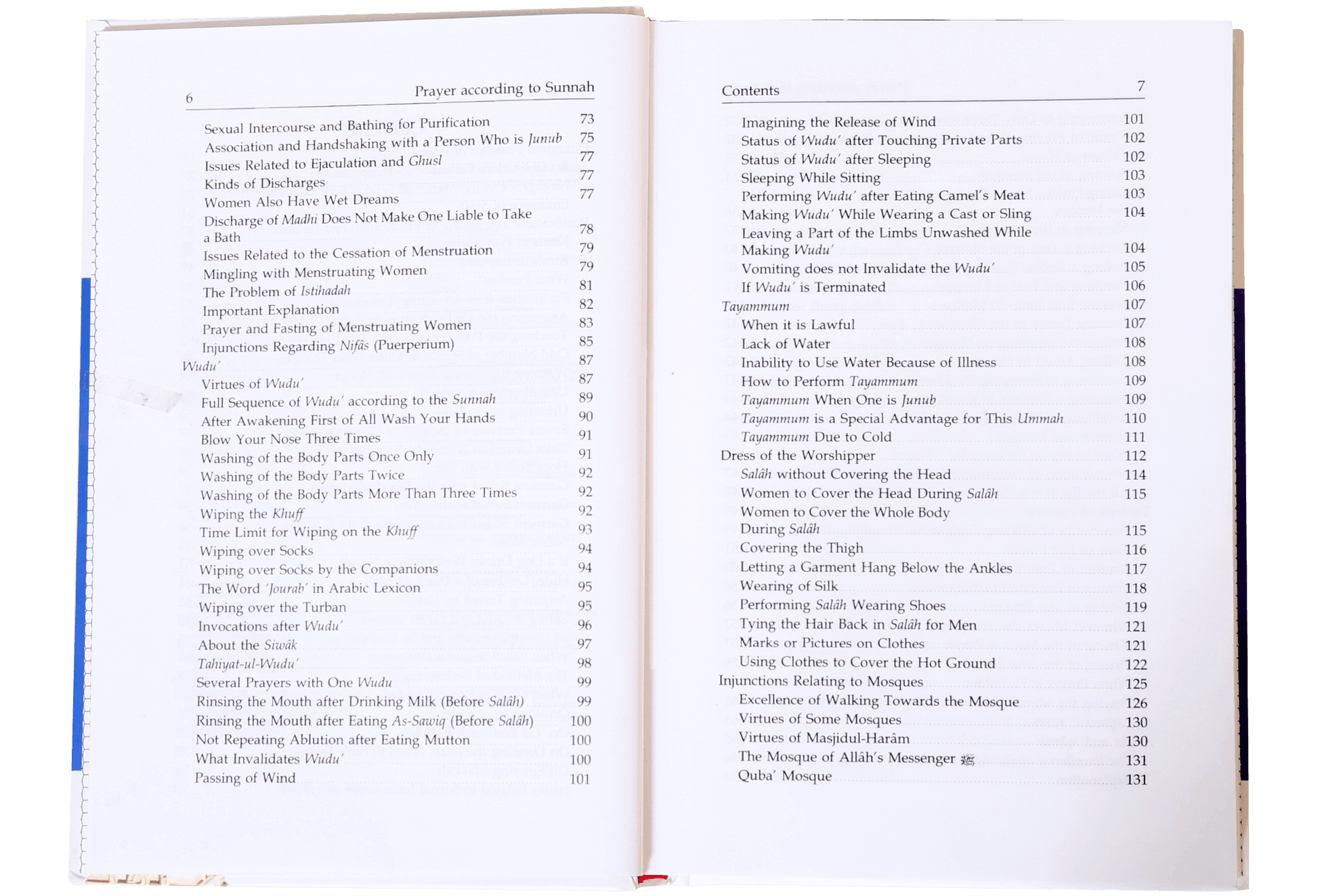 Prayer According to the Sunnah