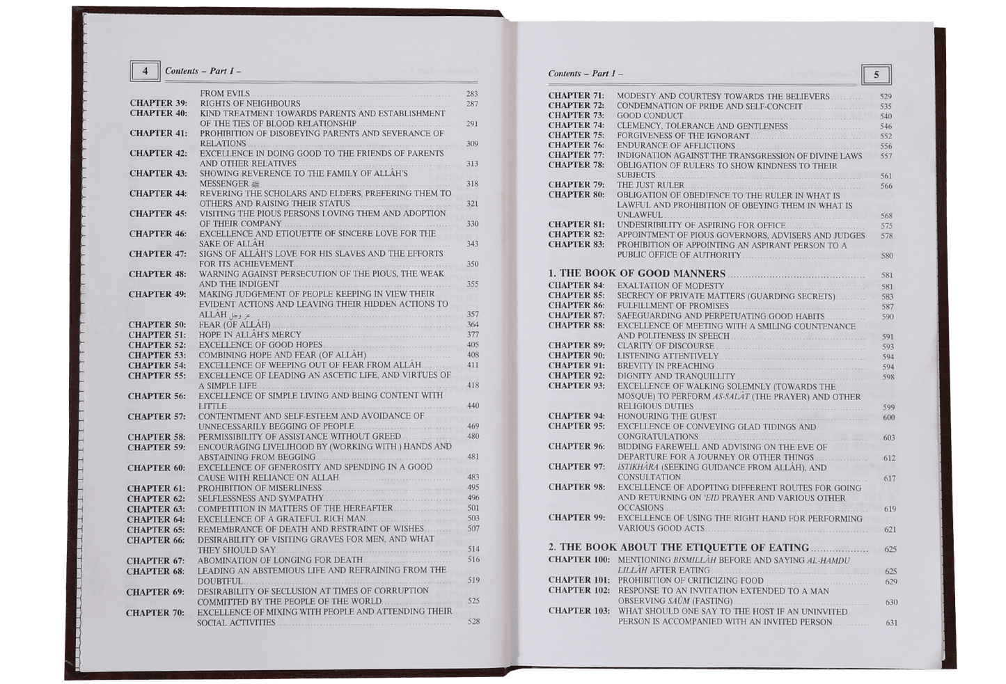 Riyad Us Saliheen English (2 vol Set)