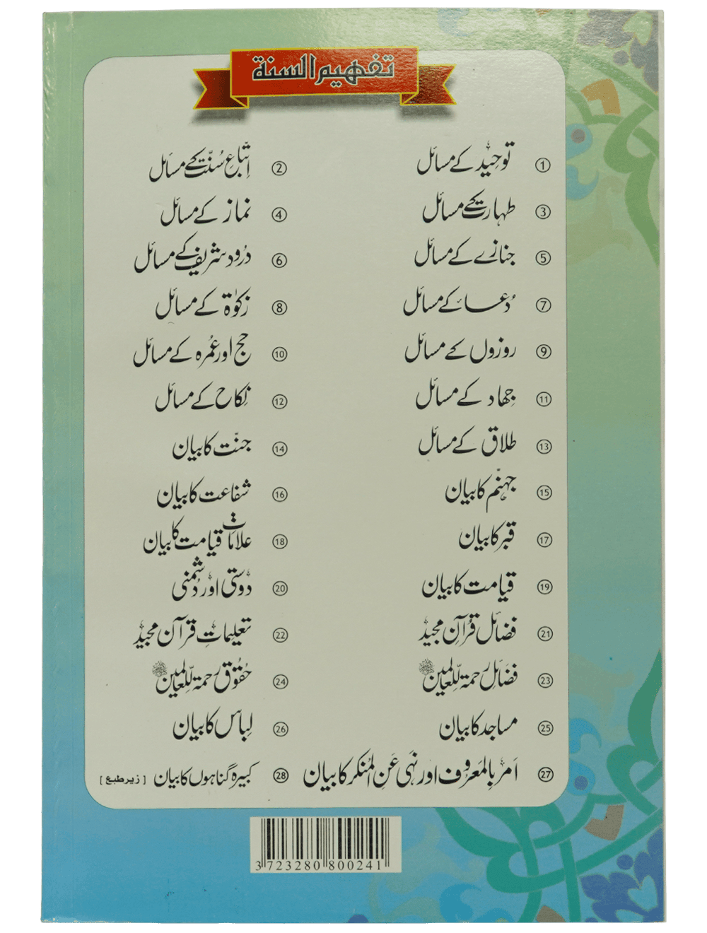 Haqooq Rehmatul Lil Aalameen