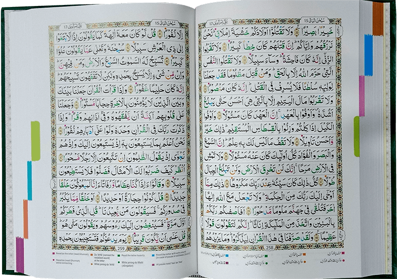 Holy Quran (7B - English And Urdu Rules)
