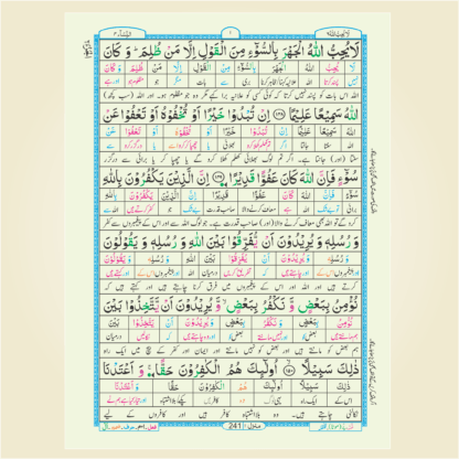 Noorul Quran al Hakeem (Translated Parah set)