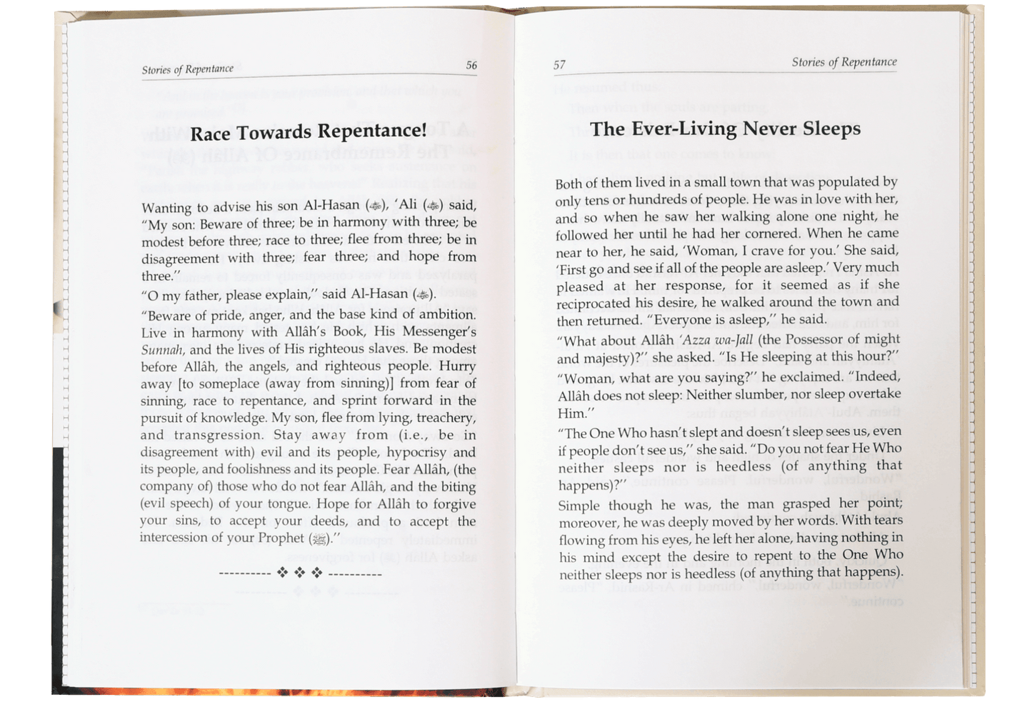 Stories of the Repentance