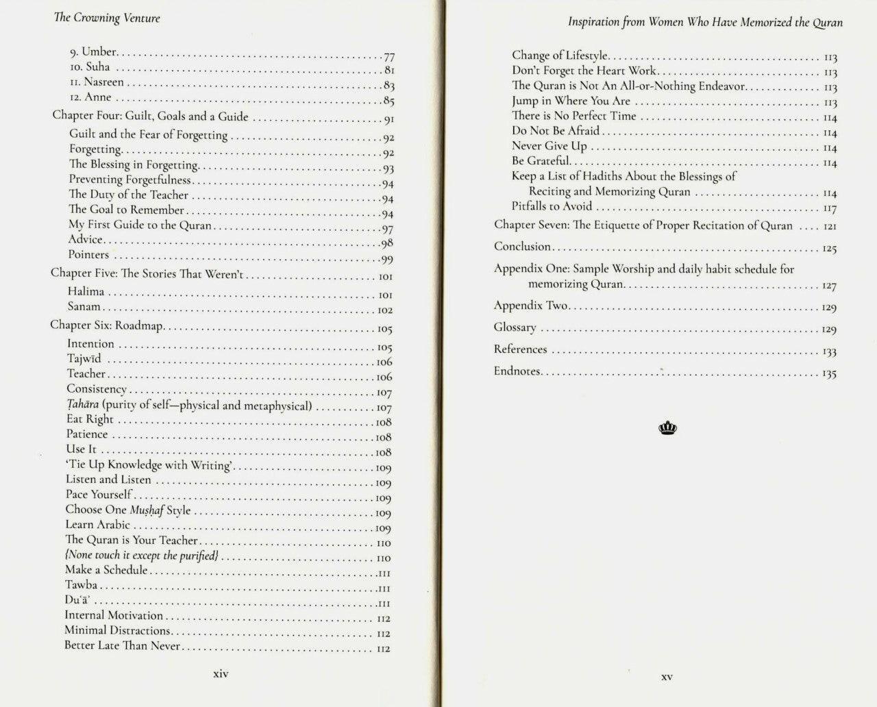 The Crowning Venture: Inspiration from Women Who Have Memorized the Quran