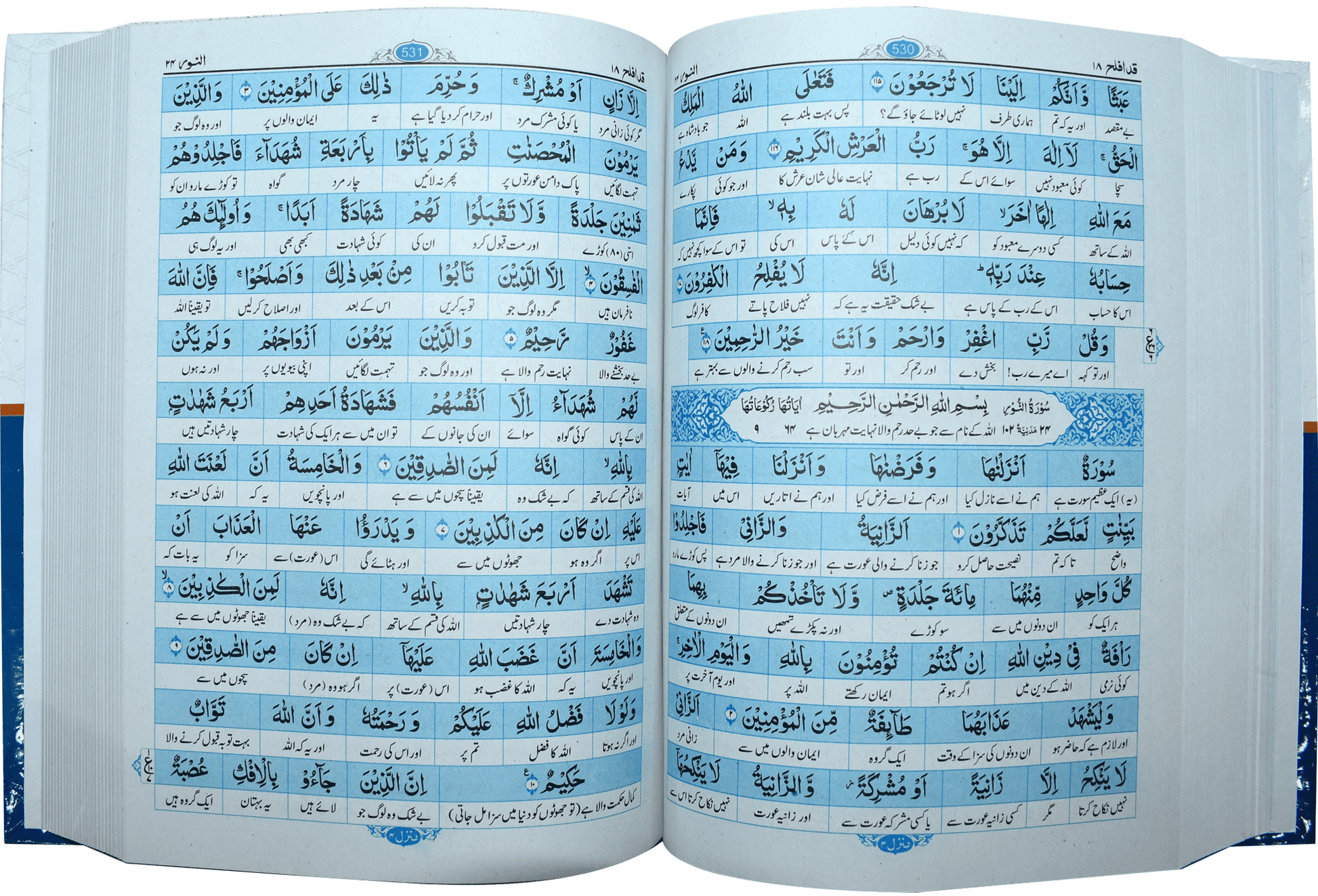 Al Quran Al Kareem Lafzi Tarjuma (local)